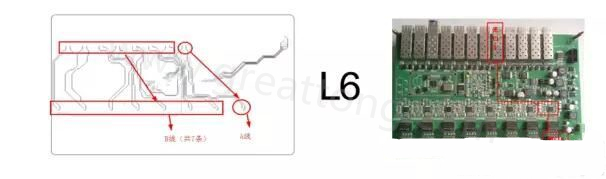 根據(jù)客戶端提供的信息，確認為L6層光口8與芯片8之間的兩條差分阻抗線調(diào)試不通-深圳宏力捷