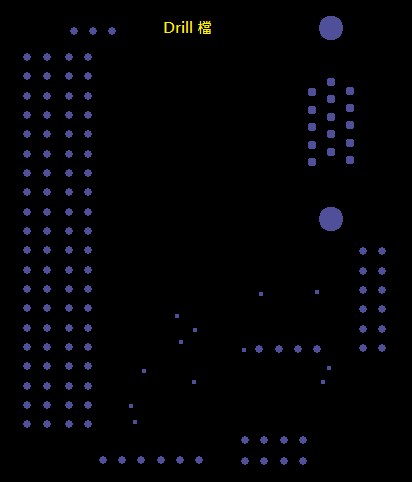 產(chǎn)生Drill File及 Map File 的Gerber 檔案，此會(huì)產(chǎn)生描述此PCB所用到的鉆孔的孔徑尺寸及鉆孔的座標(biāo)資訊。