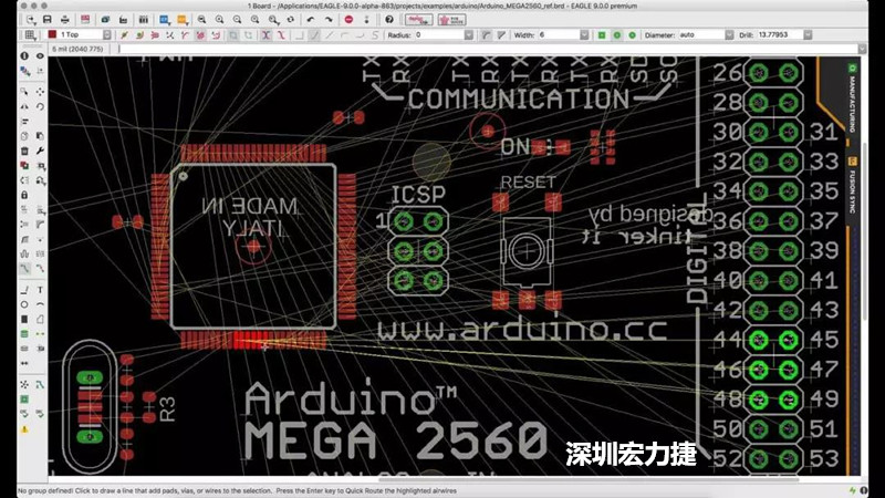 CadSoft EAGLE是一款專業(yè)的印刷電路板(PCB)設(shè)計軟件，低成本、便于使用、功能強大。