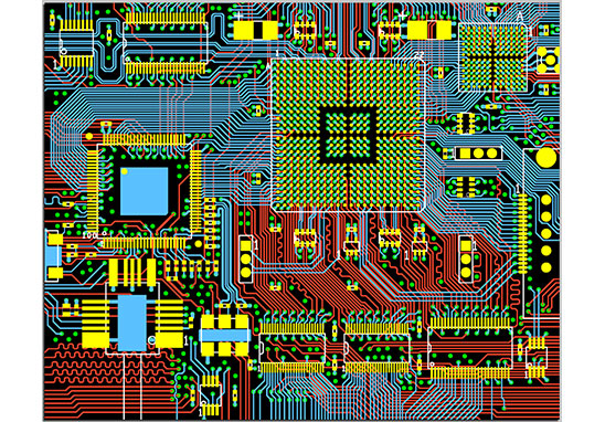 PCB設(shè)計高速信號layout能以90°走線嗎？